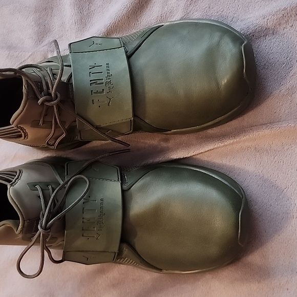 Fenty x Puma The Trainer Hi Sneaker - Women's Size 8.5 - Rare - Green - Picture 3 of 16